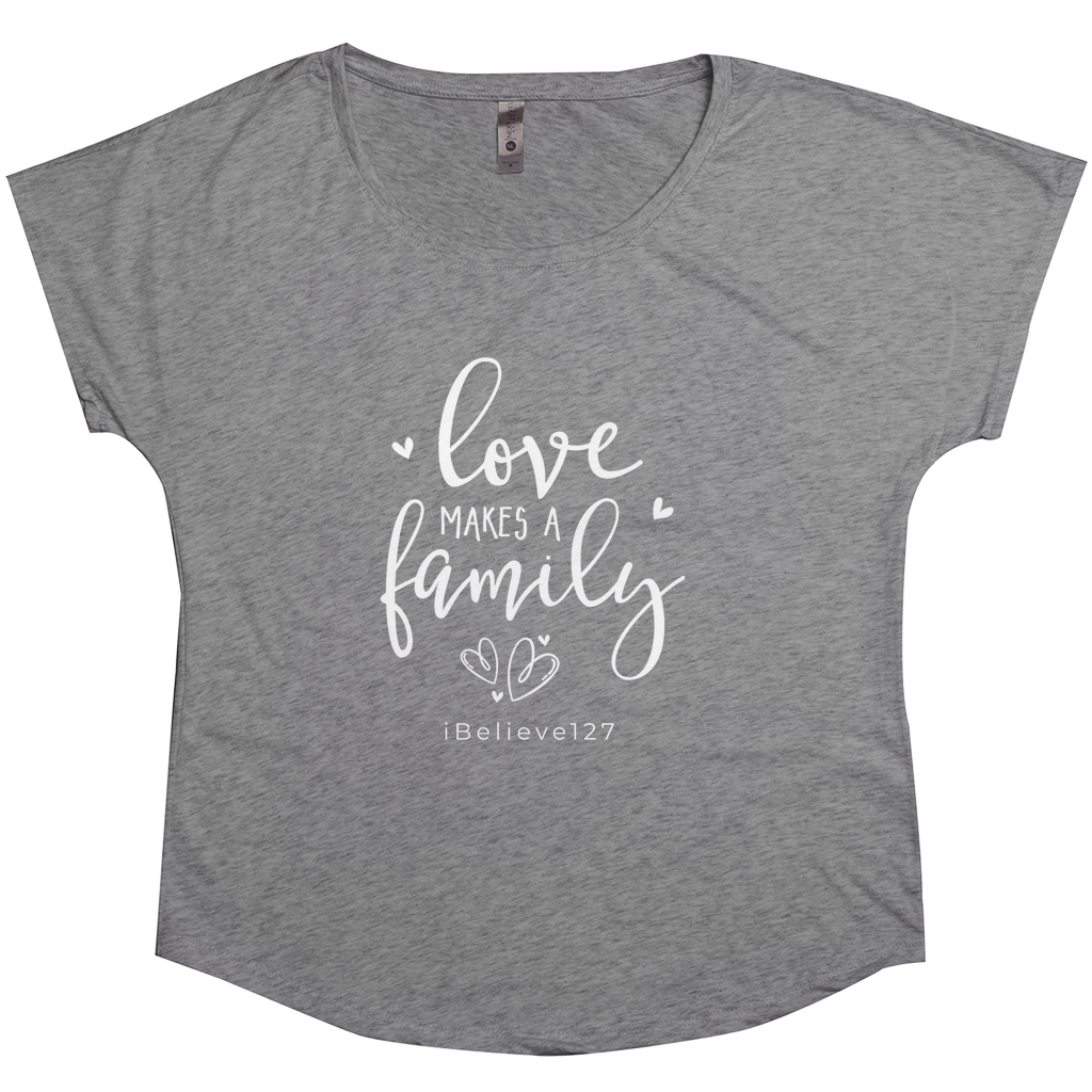 love makes a family shirt