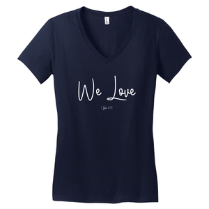 WE LOVE Womens T-Shirt