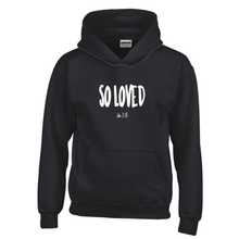 Load image into Gallery viewer, SO LOVED PULLOVER HOODIE (Youth Size)