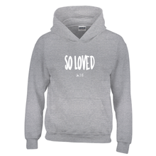 Load image into Gallery viewer, SO LOVED PULLOVER HOODIE (Youth Size)