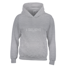 Load image into Gallery viewer, I BELIEVE Pullover Hoodie (Youth Sizes)