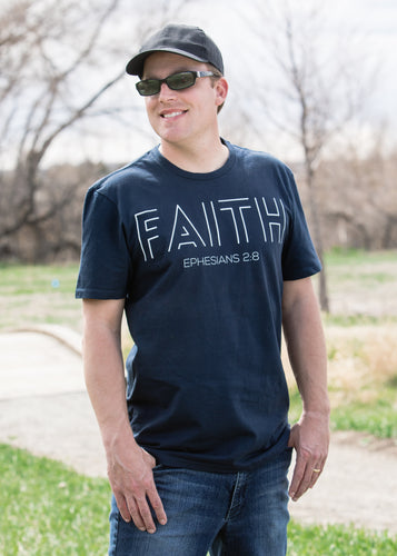 FAITH Mens Short Sleeve T-shirt