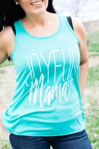 JOYFUL MAMA Racerback Tank