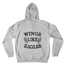 Load image into Gallery viewer, WINGS LIKE EAGLES Ladies Pullover Hooded Sweatshirt